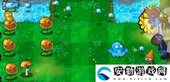 植物大戰(zhàn)僵尸雜交版冒險55關(guān)怎么不用小車過關(guān)