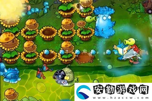 植物大戰(zhàn)僵尸雜交版冒險(xiǎn)64關(guān)怎么放置植物