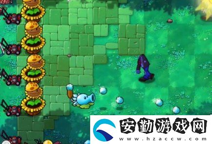 植物大戰(zhàn)僵尸雜交版冒險37關(guān)怎么清理墓碑