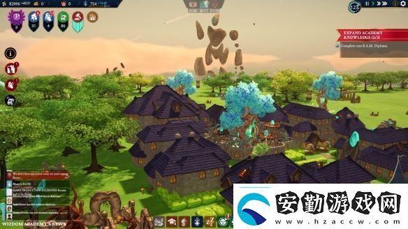 Steam魔法學園經(jīng)營沙盒WizdomAcademy開放試玩