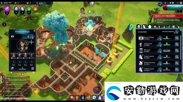 Steam魔法學園經(jīng)營沙盒WizdomAcademy開放試玩
