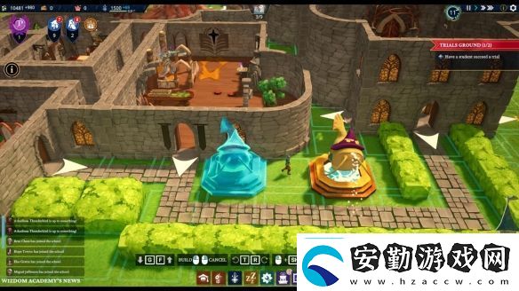 Steam魔法學園經(jīng)營沙盒WizdomAcademy開放試玩