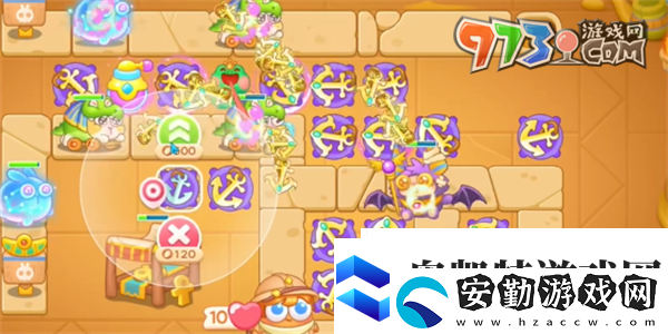 保衛(wèi)蘿卜4法老歸來(lái)第113關(guān)怎么過(guò)