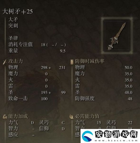 艾爾登法環(huán)日炎坦克流配裝推薦
