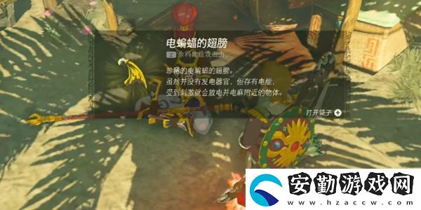 塞爾達(dá)傳說王國之淚電蝙蝠的翅膀獲取攻略