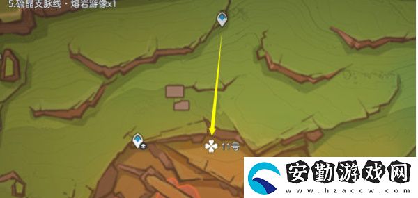 熔巖游像刷取路線