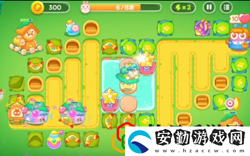 保衛(wèi)蘿卜4綠野奇緣第44關(guān)怎么玩