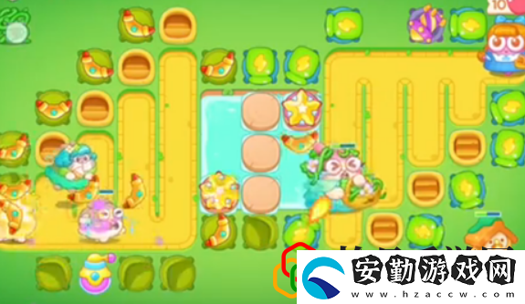 保衛(wèi)蘿卜4綠野奇緣第44關(guān)怎么玩
