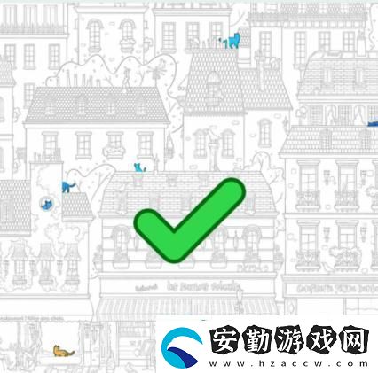 文字找茬大師找個貓貓2找出10只藏在街道里的貓通關(guān)攻略