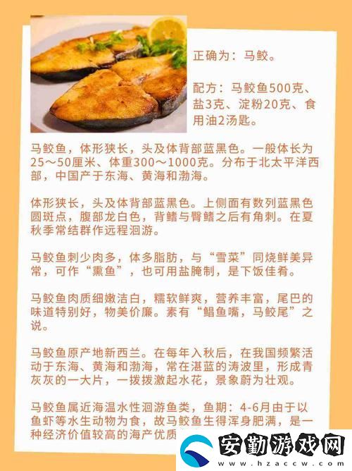 內容豐富人與馬鮫配方大全高清