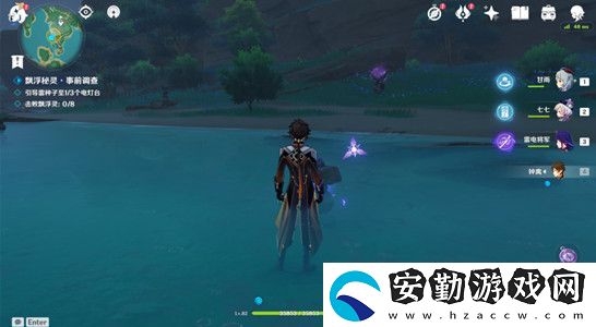 原神漂浮秘靈第四天電燈臺位置介紹