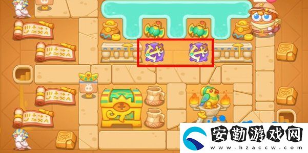 保衛(wèi)蘿卜4法老歸來第111關(guān)怎么過