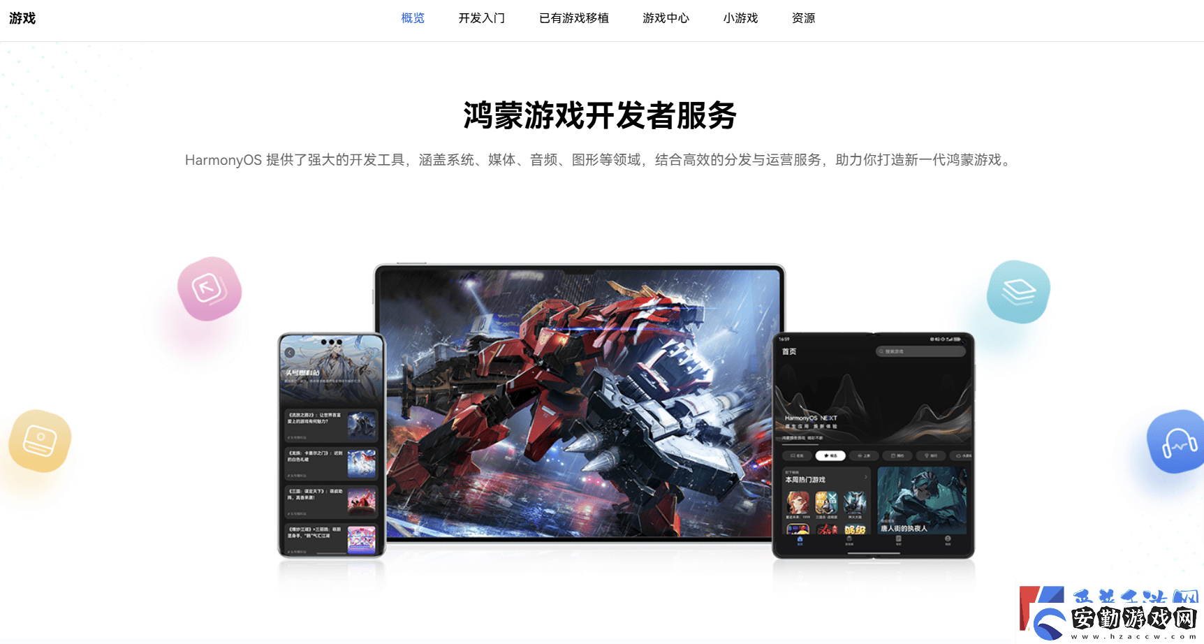 鴻蒙游戲開發(fā)者服務(wù)全新升級(jí)一站式指引助力游戲全生命周期創(chuàng)作