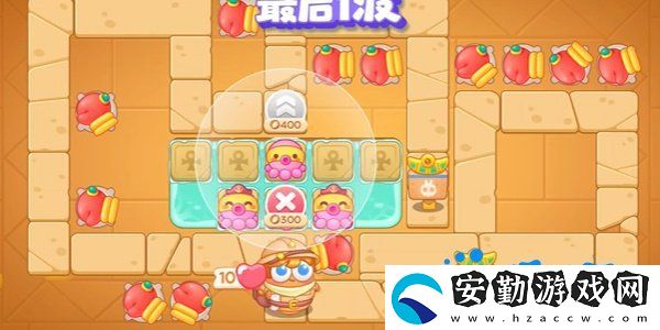 保衛(wèi)蘿卜4法老歸來第107關(guān)怎么過