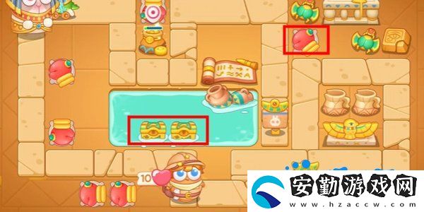 保衛(wèi)蘿卜4法老歸來第107關(guān)怎么過