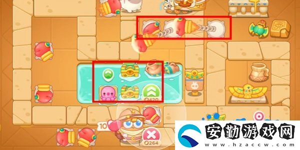 保衛(wèi)蘿卜4法老歸來第107關(guān)怎么過