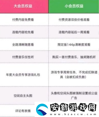 年度小會(huì)員是什么