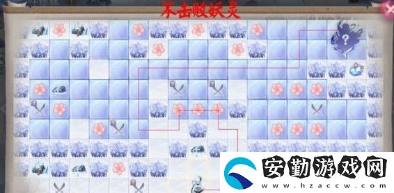 陰陽師一葉櫻林路線圖