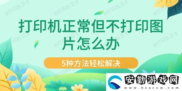 打印機(jī)正常但不打印圖片怎么辦
